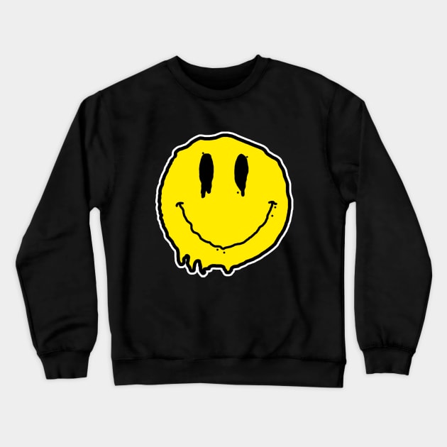 Slimey Smiley Crewneck Sweatshirt by ClassicRyo